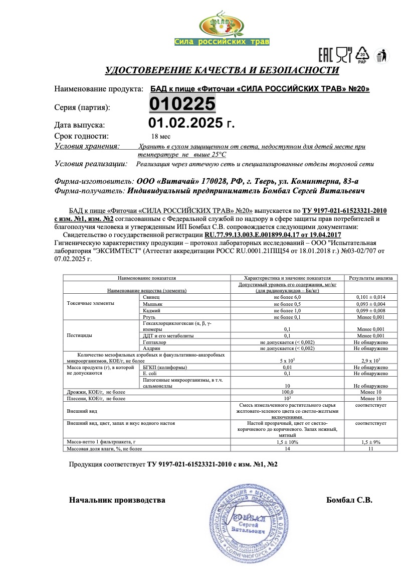 Паспорт №022025